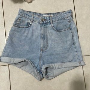 Zara mom fit short